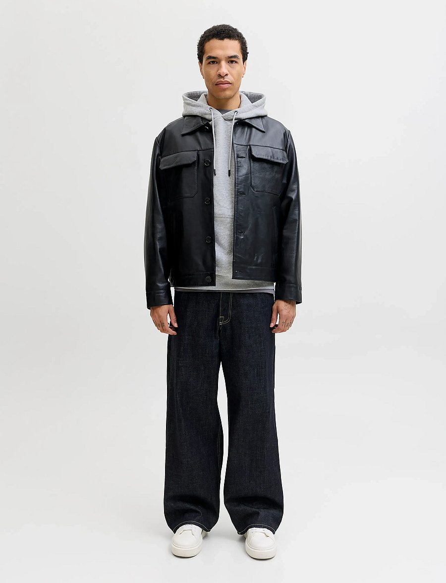 Jack & Jones - JJEBRADLEY SWEAT HOOD NOOS - hættetrøjer - light grey melange - 4