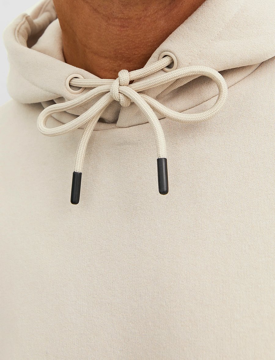 Jack & Jones - JJEBRADLEY SWEAT HOOD NOOS - hættetrøjer - moonbeam - 3