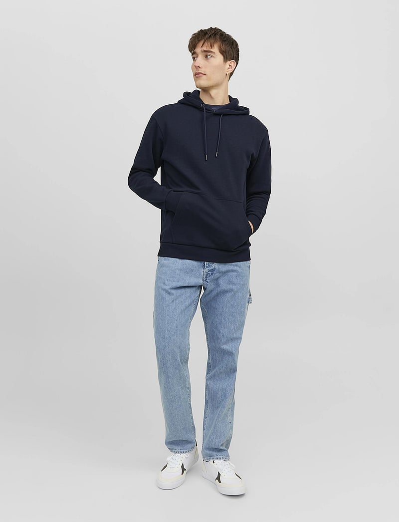Jack & Jones - JJEBRADLEY SWEAT HOOD NOOS - kapuutsiga dressipluusid - navy blazer - 5