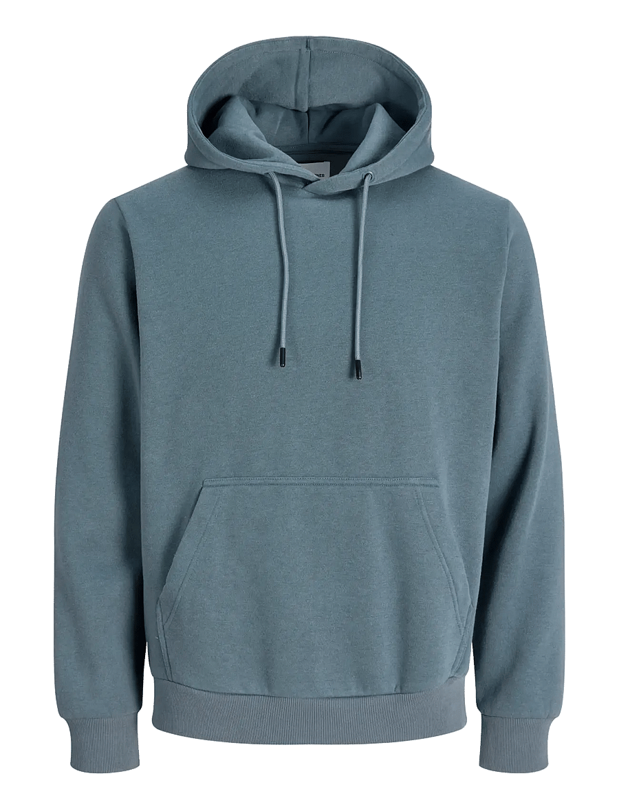 Jack & Jones - JJEBRADLEY SWEAT HOOD NOOS - hættetrøjer - stormy weather - 1
