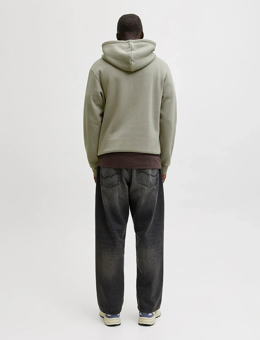 Jack & Jones - JJEBRADLEY SWEAT HOOD NOOS - hættetrøjer - vetiver - 2