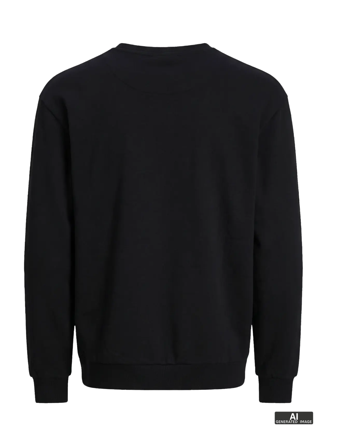 Jack & Jones - JJEBRADLEY SWEAT CREW NOOS - sweatshirts - black - 2