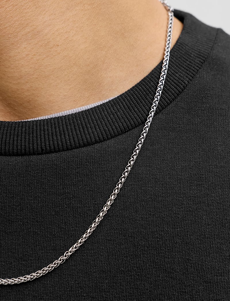 Jack & Jones - JJEBRADLEY SWEAT CREW NOOS - kolleksjoner - black - 3