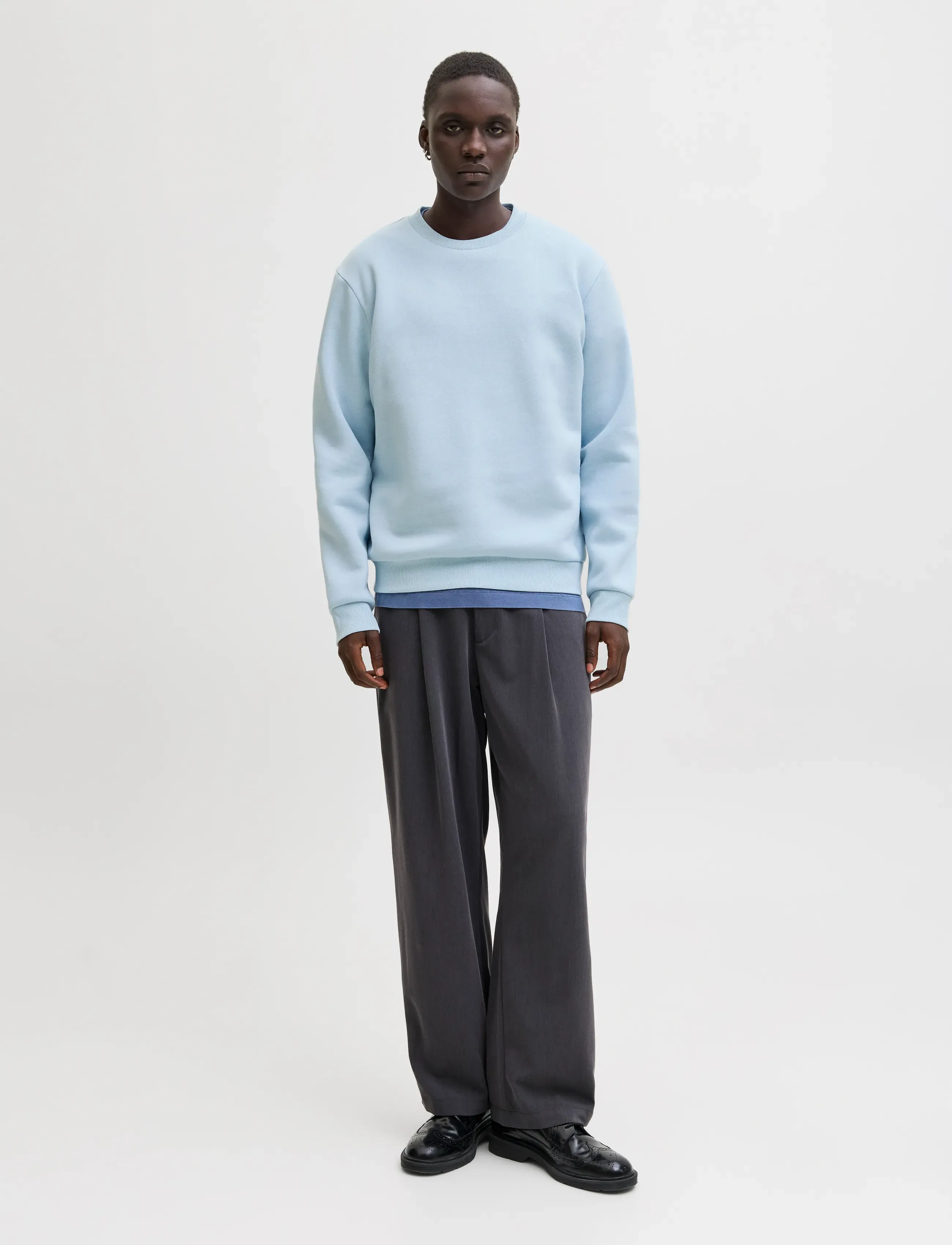 Jack & Jones - JJEBRADLEY SWEAT CREW NOOS - kollektionen - celestial blue - 3