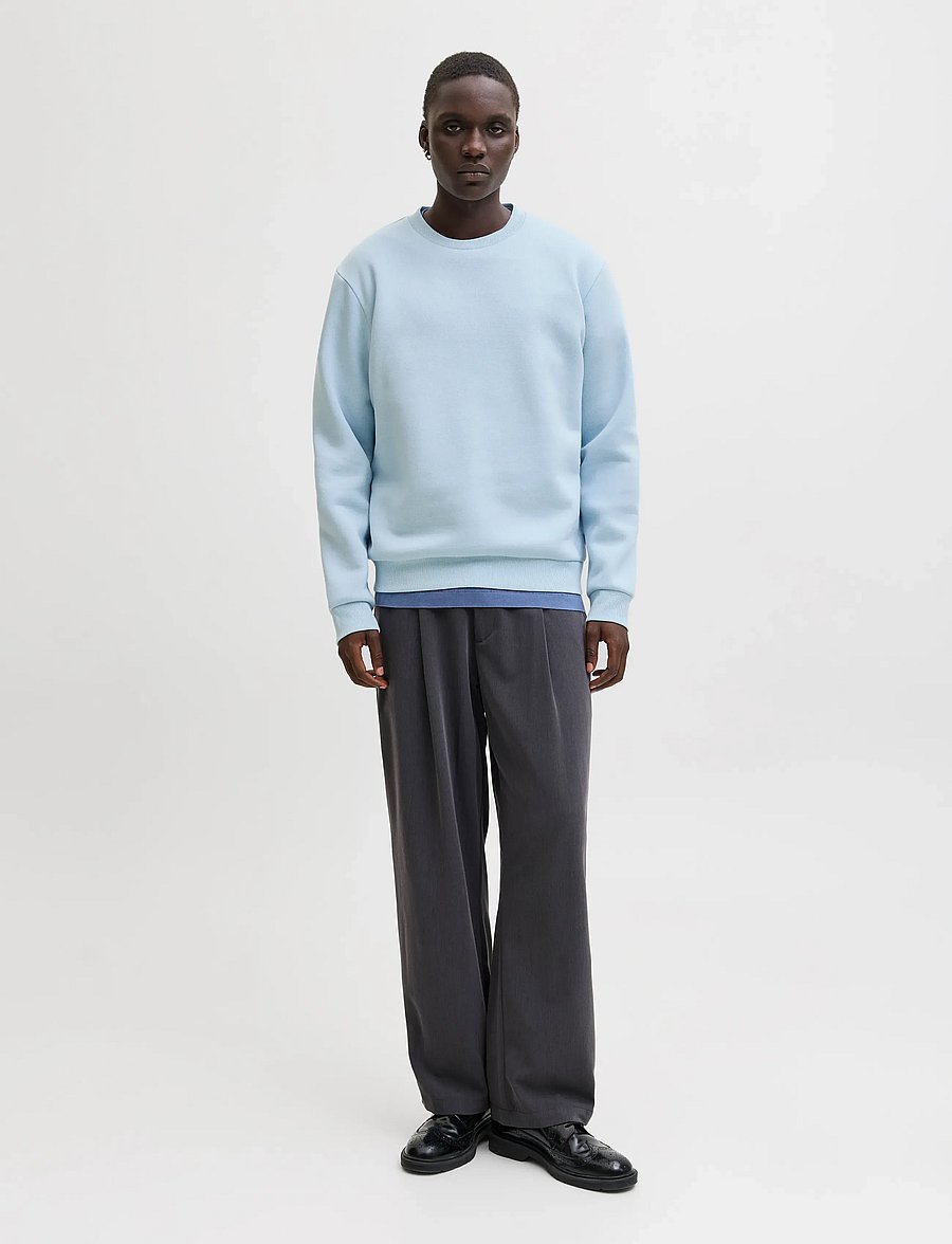 Jack & Jones - JJEBRADLEY SWEAT CREW NOOS - kollektionen - celestial blue - 3