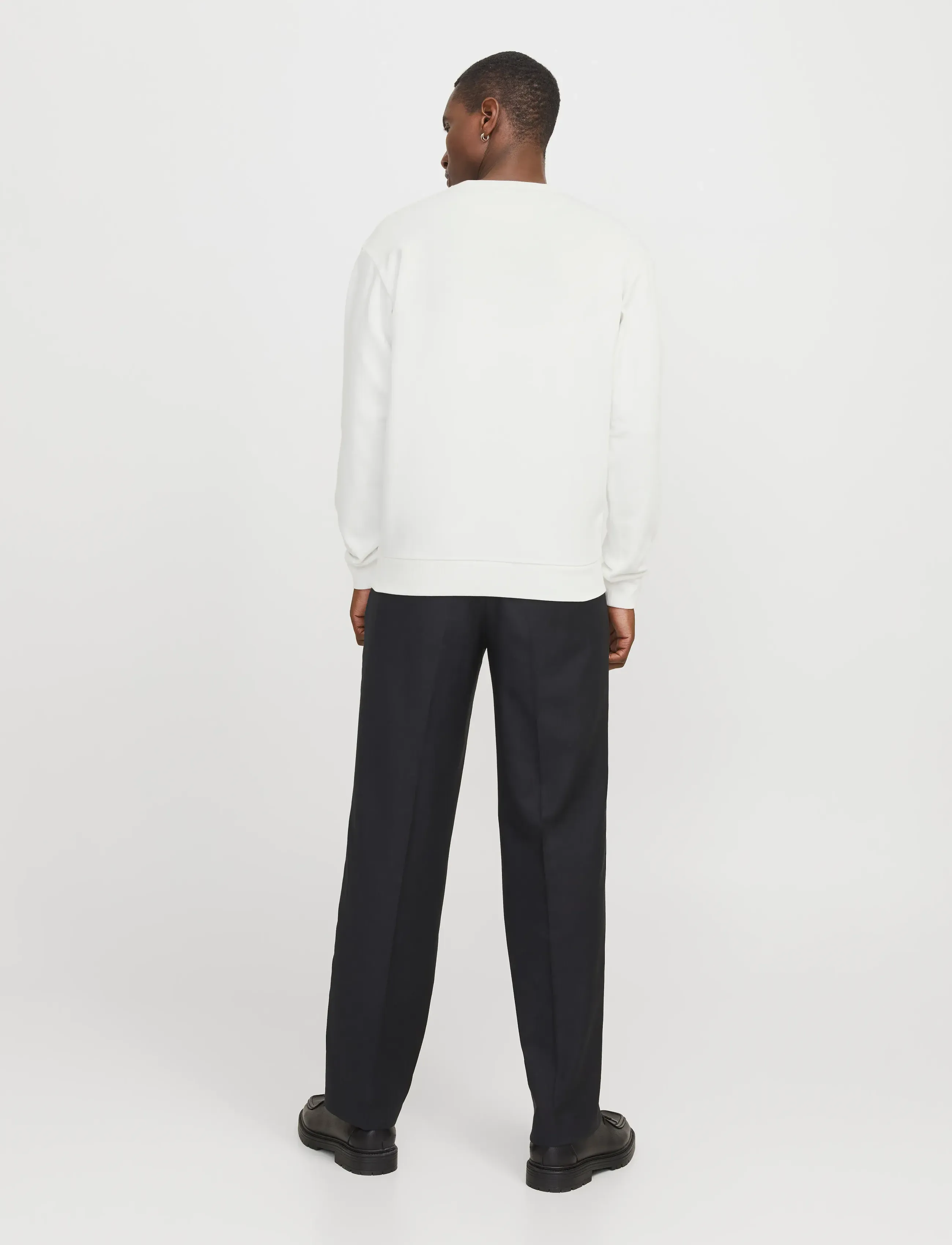 Jack & Jones - JJEBRADLEY SWEAT CREW NOOS - kollektionen - cloud dancer - 2
