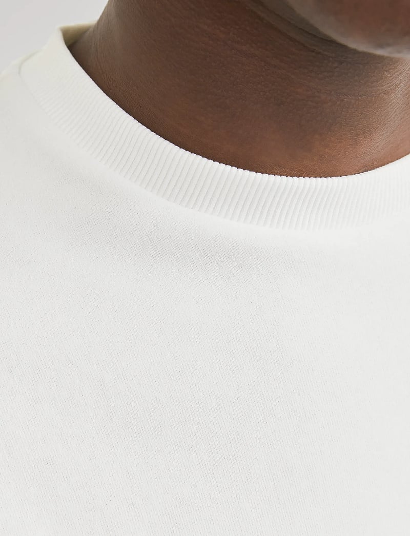 Jack & Jones - JJEBRADLEY SWEAT CREW NOOS - kollektioner - cloud dancer - 3