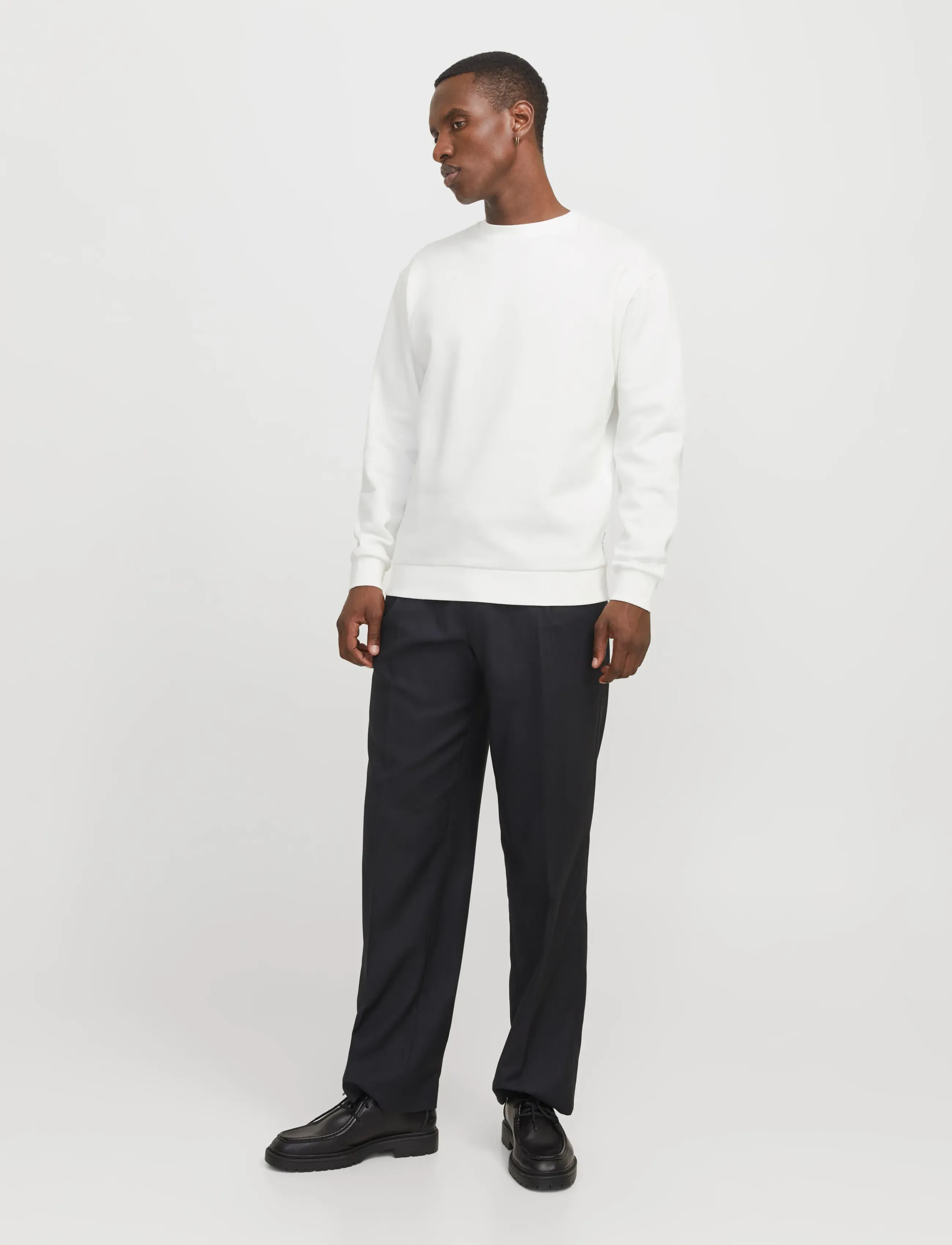 Jack & Jones - JJEBRADLEY SWEAT CREW NOOS - kollektionen - cloud dancer - 5