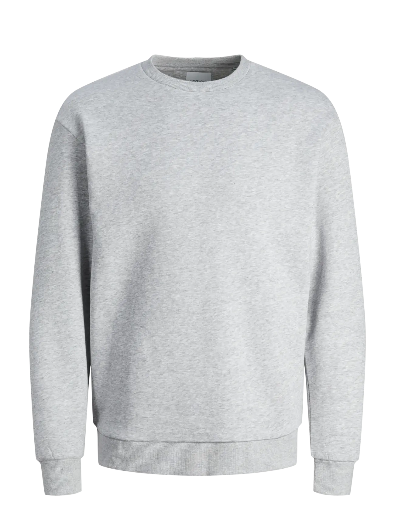 Jack & Jones - JJEBRADLEY SWEAT CREW NOOS - kollektioner - light grey melange - 1