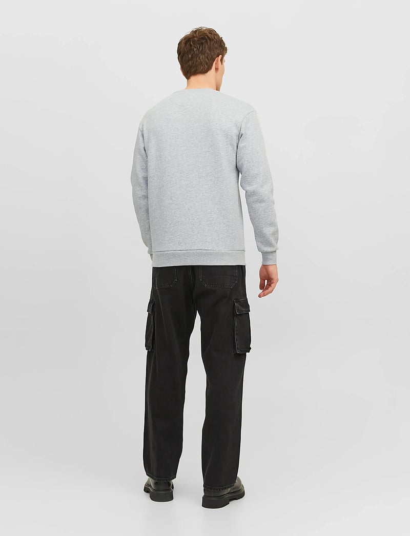 Jack & Jones - JJEBRADLEY SWEAT CREW NOOS - hettupeysur - light grey melange - 2