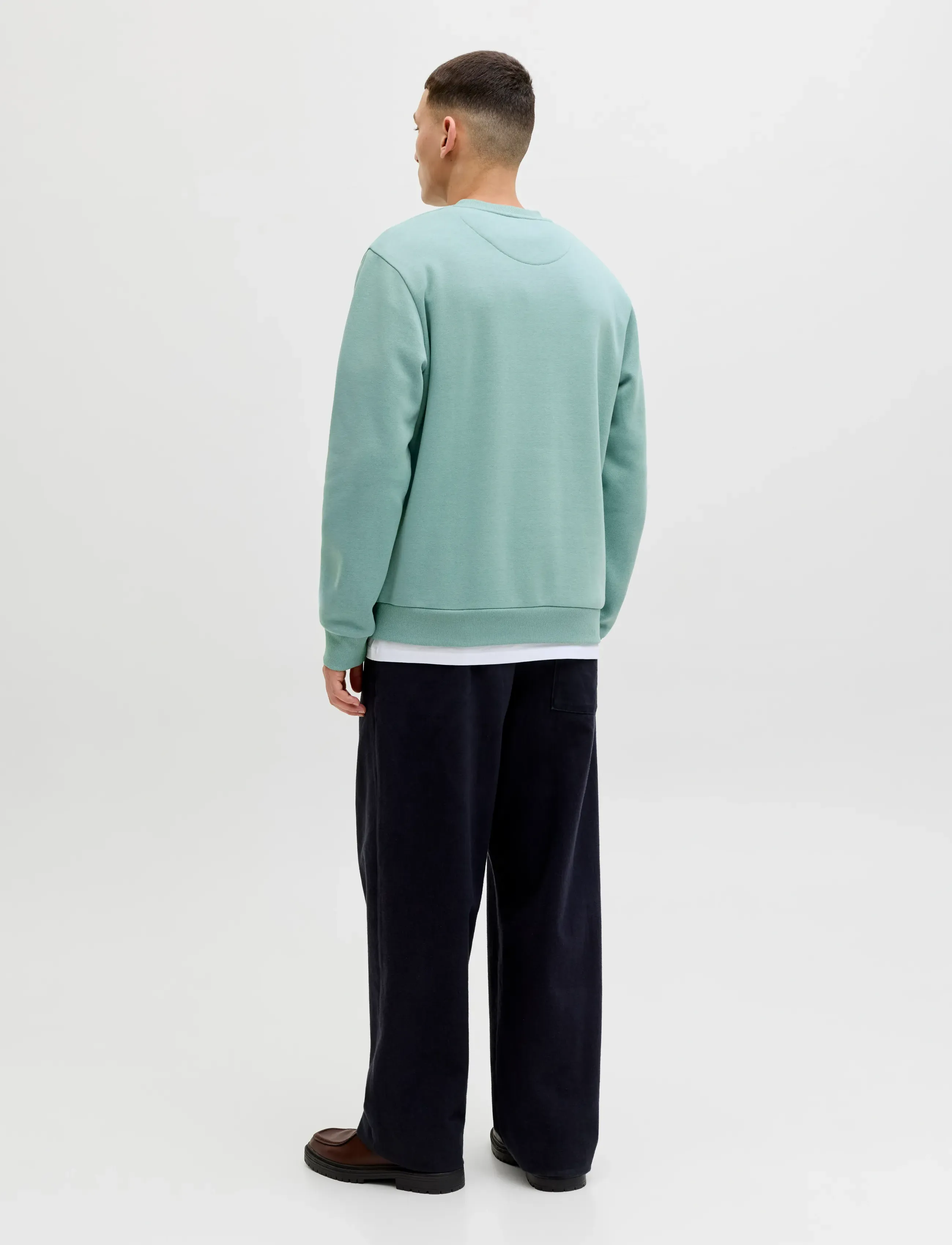 Jack & Jones - JJEBRADLEY SWEAT CREW NOOS - kollektionen - mineral blue - 3