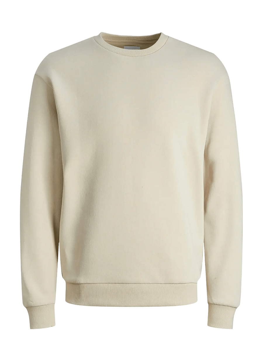 Jack & Jones - JJEBRADLEY SWEAT CREW NOOS - kollektionen - moonbeam - 1