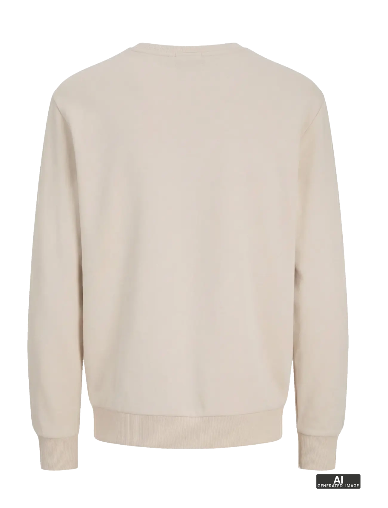 Jack & Jones - JJEBRADLEY SWEAT CREW NOOS - laveste priser - moonbeam - 2