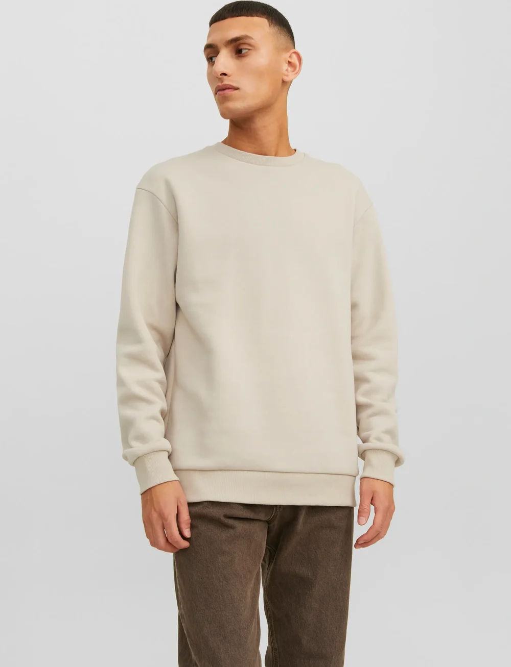 Jack Jones Jjebradley Sweat Crew Noos Sweatshirts Boozt