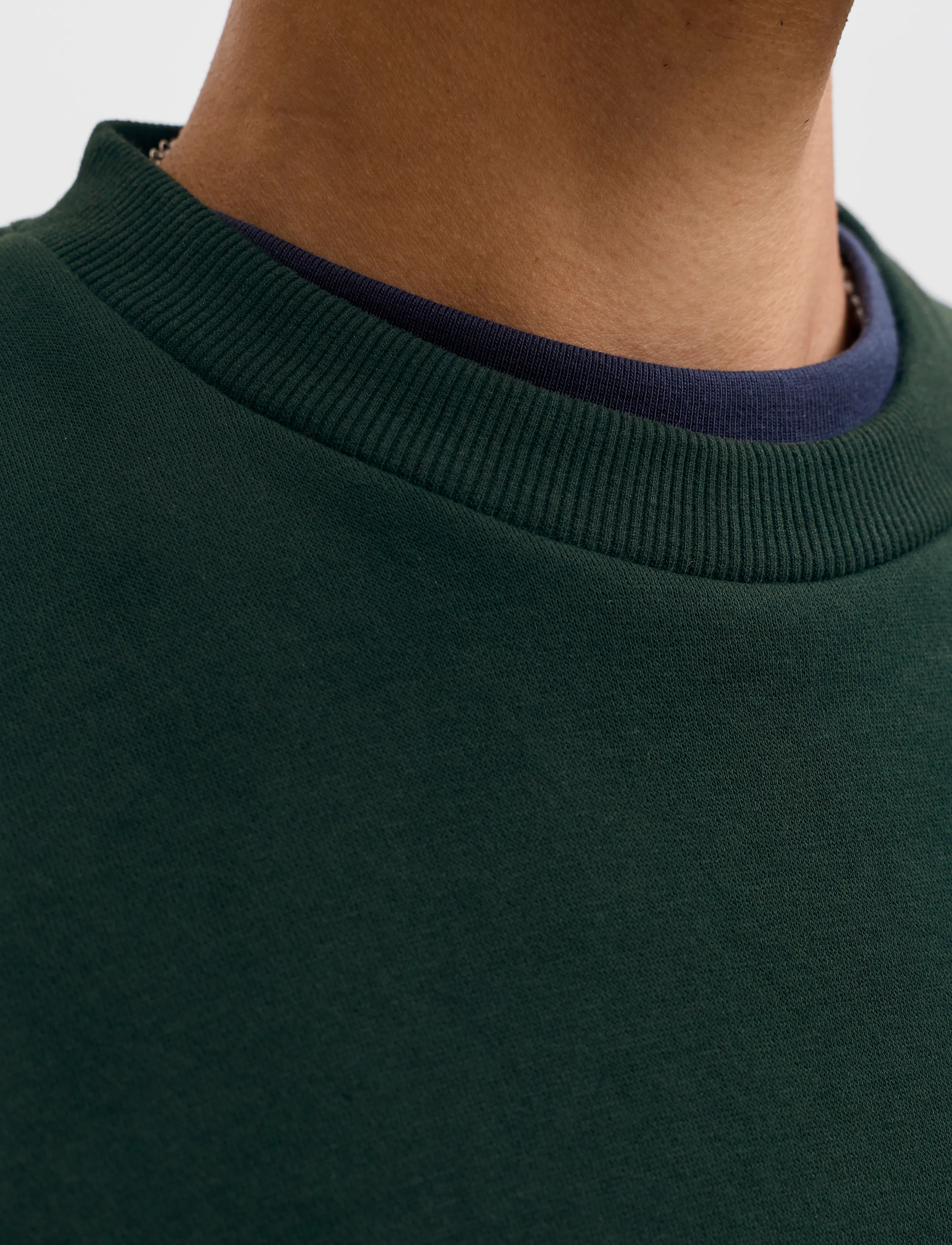 Jack & Jones - JJEBRADLEY SWEAT CREW NOOS - sweatshirts - scarab - 4