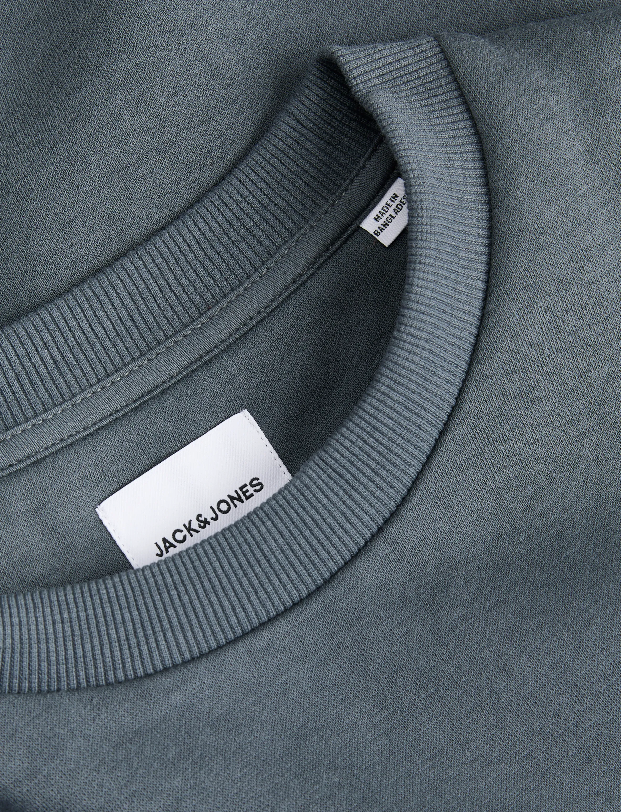 Jack & Jones - JJEBRADLEY SWEAT CREW NOOS - sweatshirts - turbulence - 3