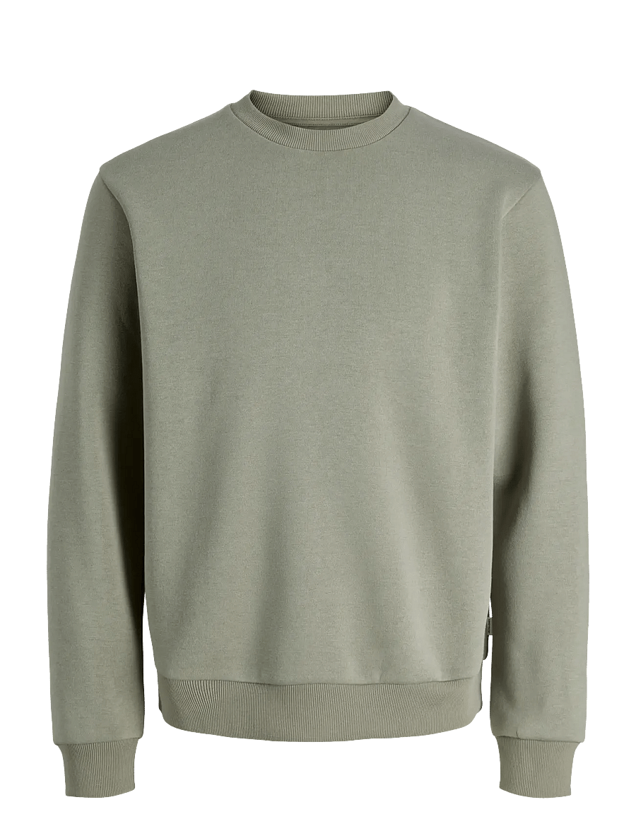 Jack & Jones - JJEBRADLEY SWEAT CREW NOOS - kollektionen - vetiver - 1