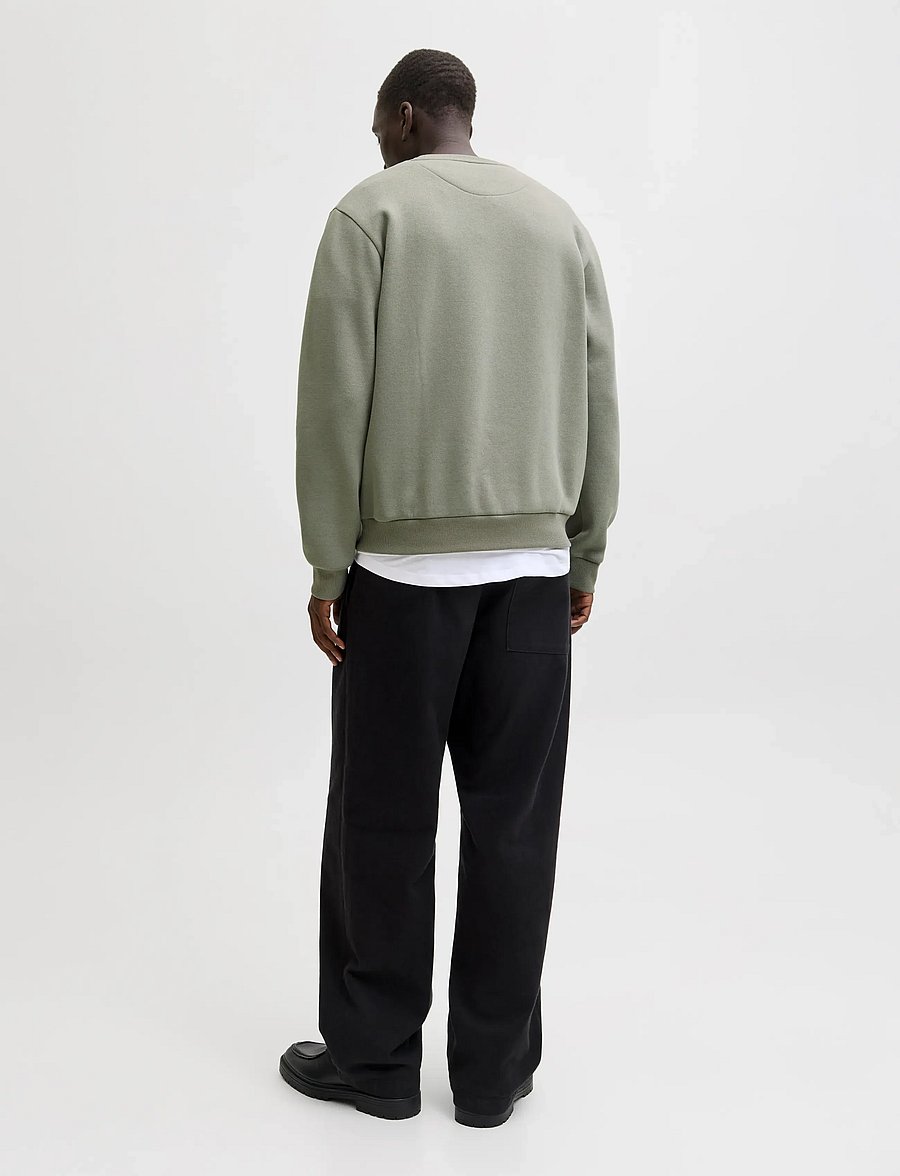 Jack & Jones - JJEBRADLEY SWEAT CREW NOOS - kollektionen - vetiver - 2