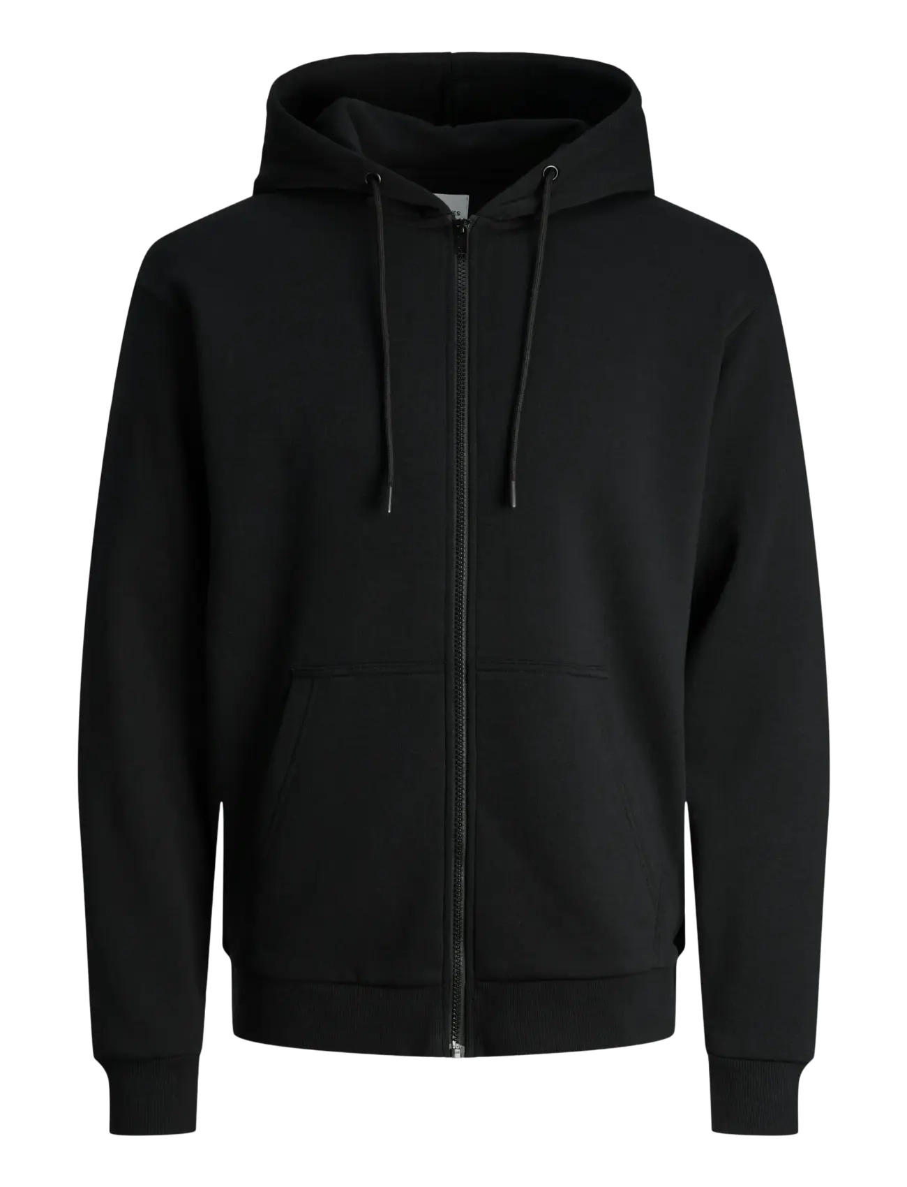 Jack & Jones JJEBRADLEY SWEAT ZIP HOOD NOOS - Sweatshirts & hættetrøjer - BLACK / black