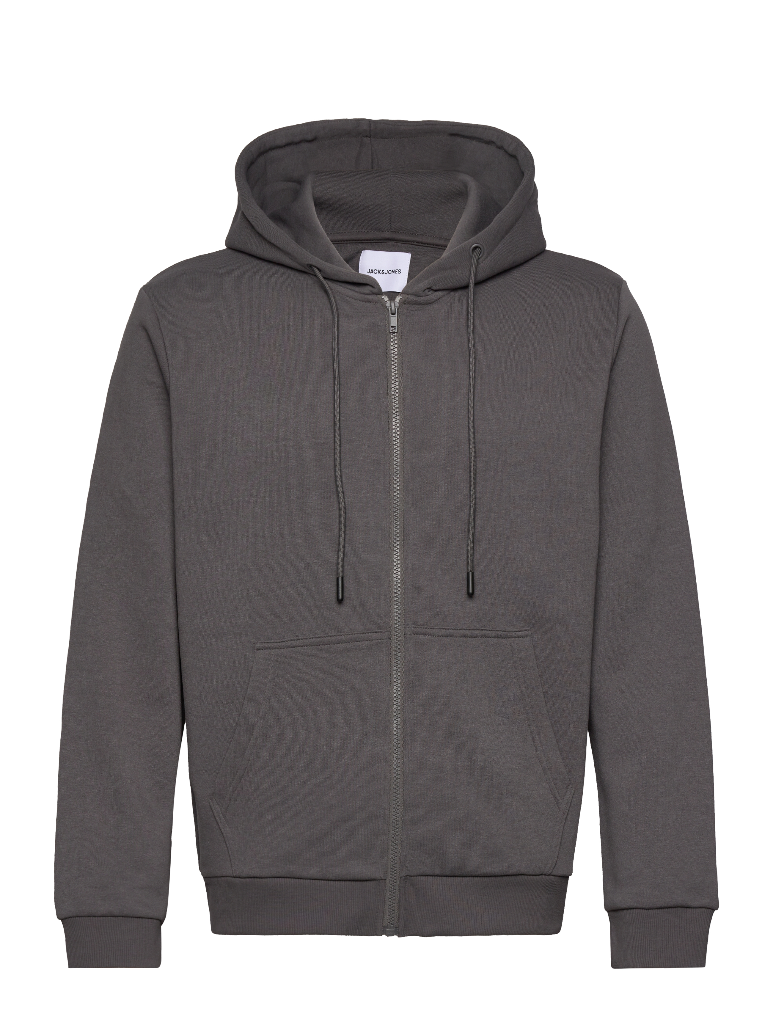 JACK & JONES Jjebradley Sweat Zip Hood Noos Grau - XXL - Herren
