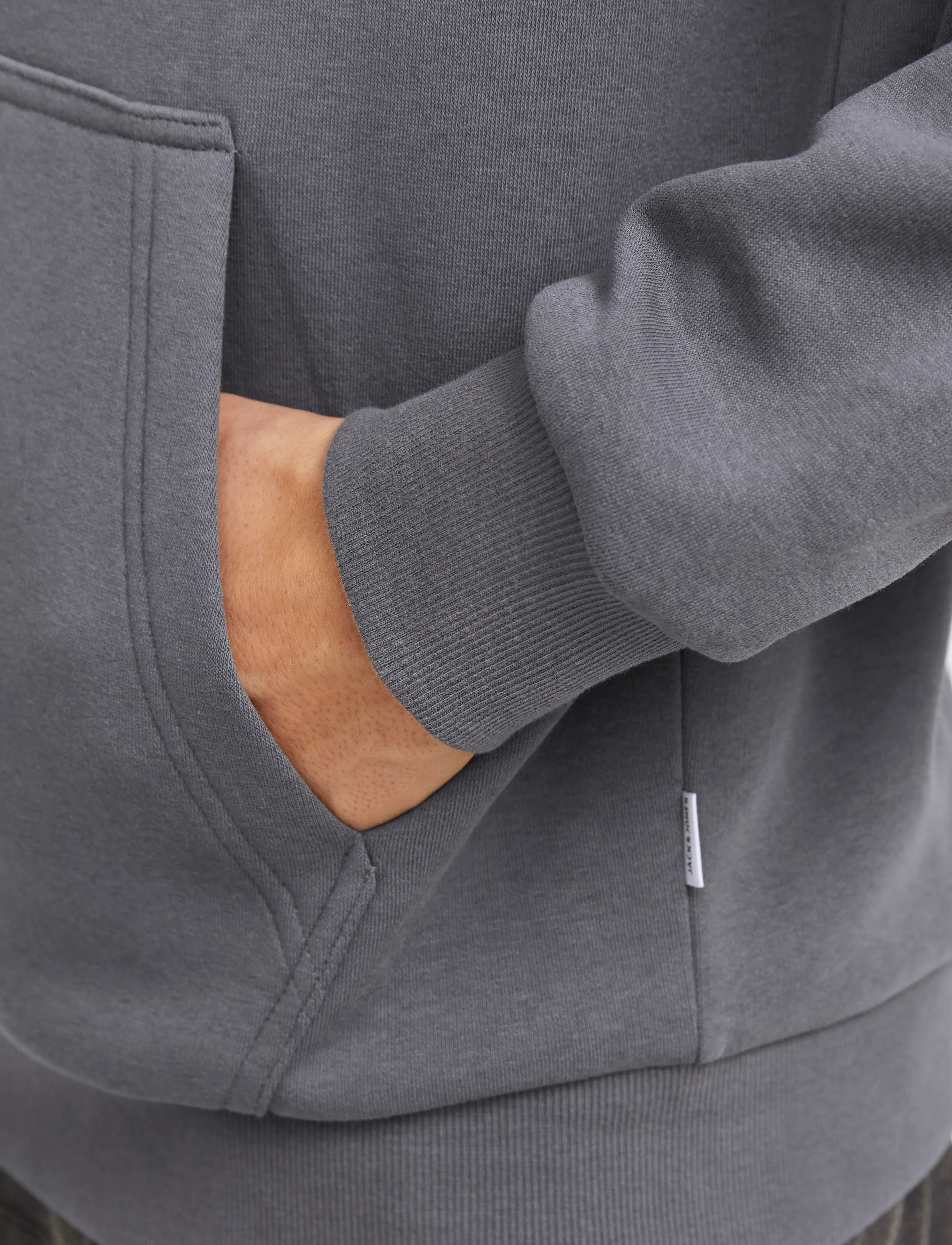 Jack & Jones - JJEBRADLEY SWEAT ZIP HOOD NOOS - hættetrøjer - castlerock - 5