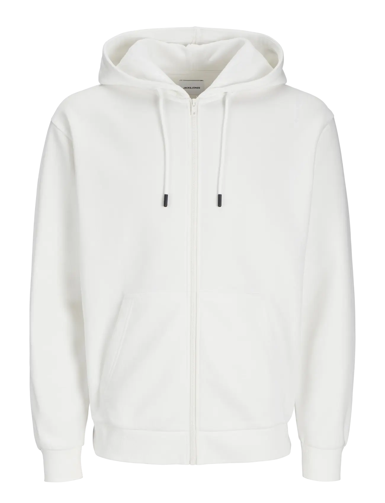 Jack & Jones JJEBRADLEY SWEAT ZIP HOOD NOOS - Hættetrøjer - CLOUD DANCER / white