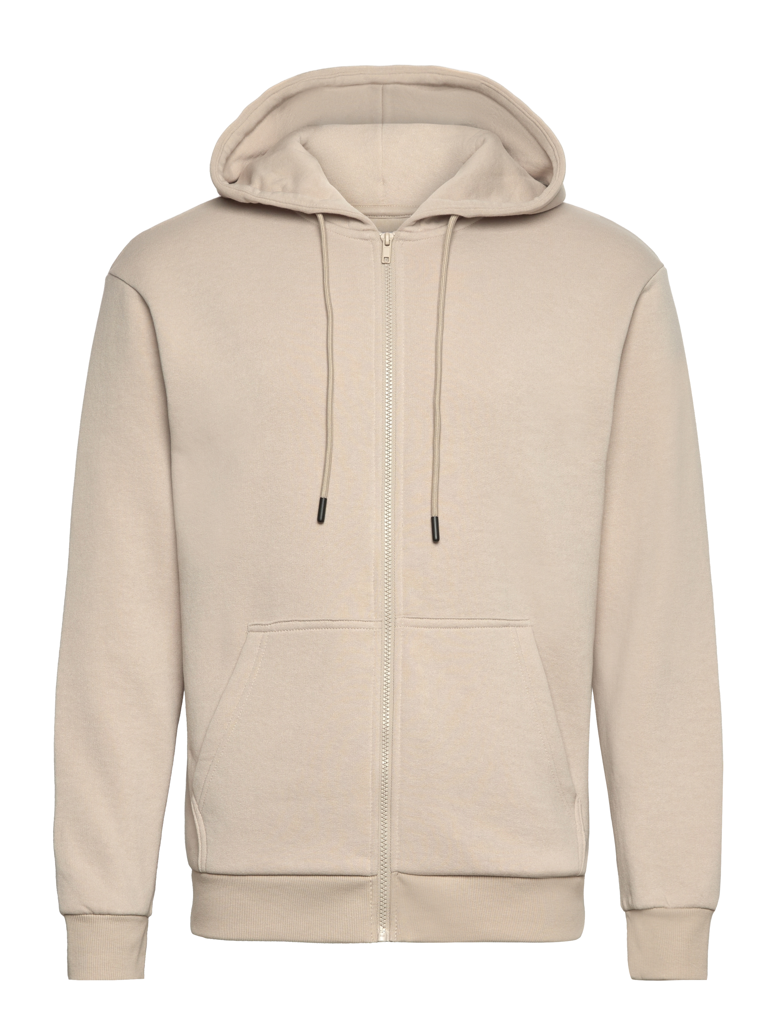 Jack & Jones JJEBRADLEY SWEAT ZIP HOOD NOOS - Dressipluusid - MOONBEAM / beige