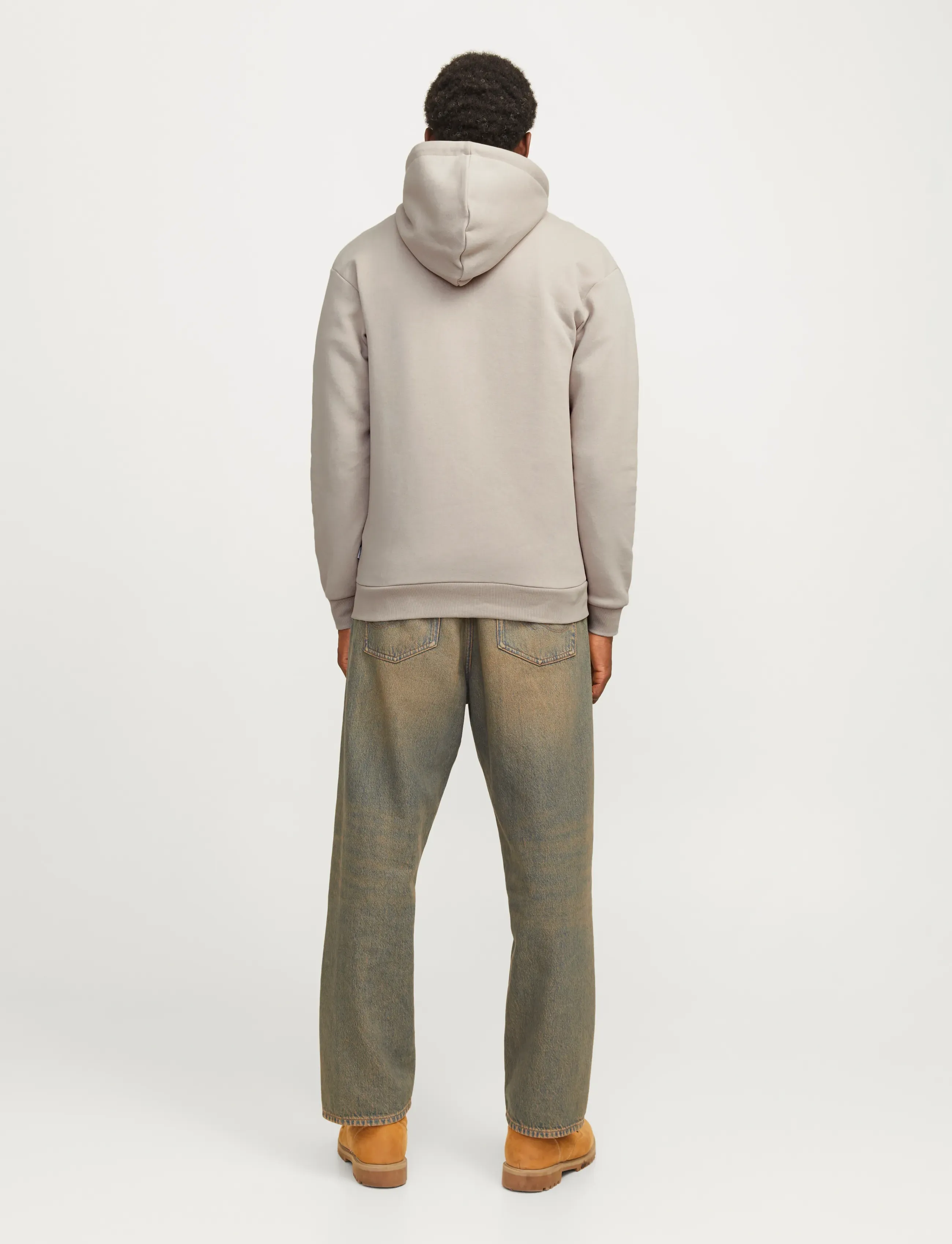 Jack & Jones - JJEBRADLEY SWEAT ZIP HOOD NOOS - dressipluusid - moonbeam - 3