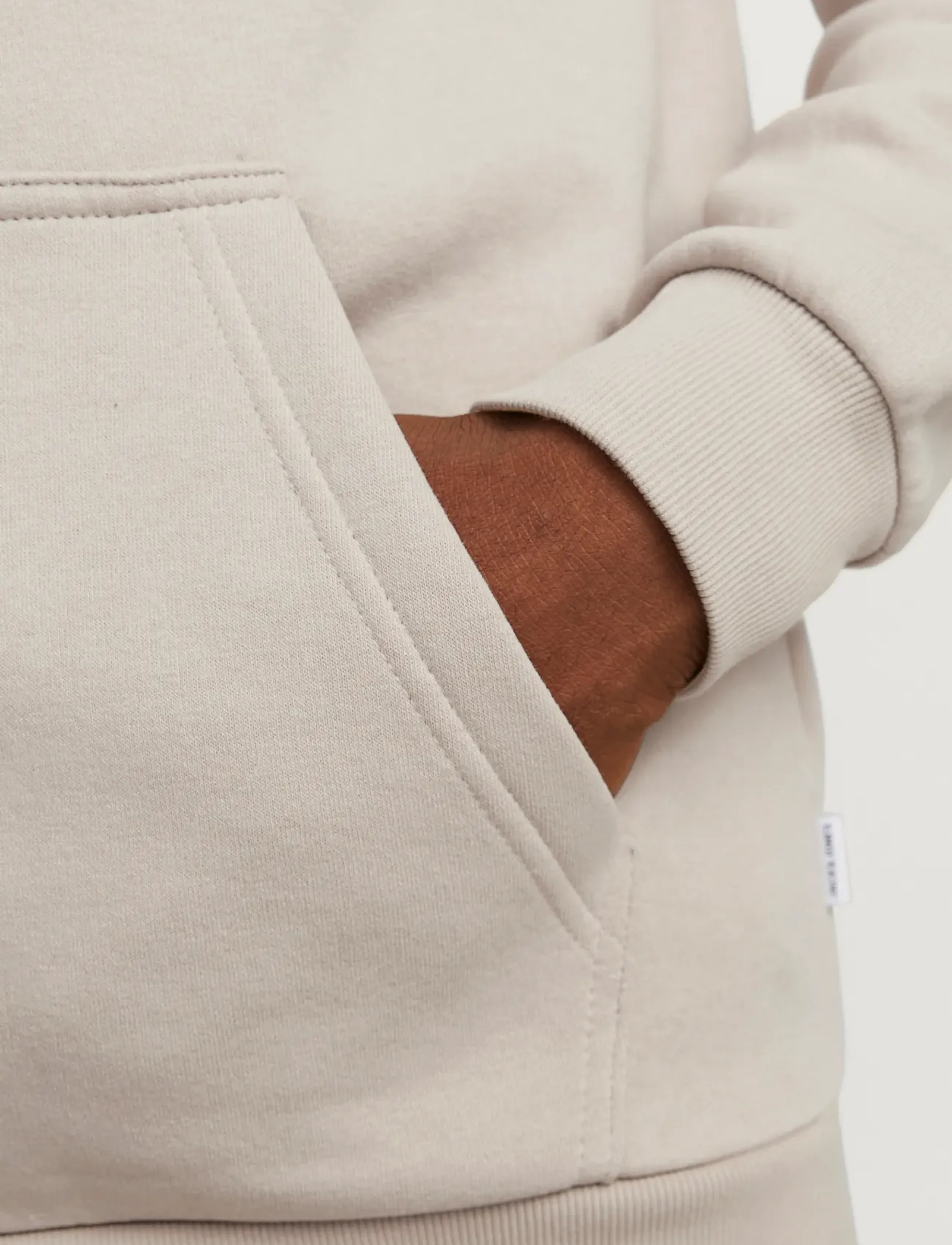 Jack & Jones - JJEBRADLEY SWEAT ZIP HOOD NOOS - dressipluusid - moonbeam - 5