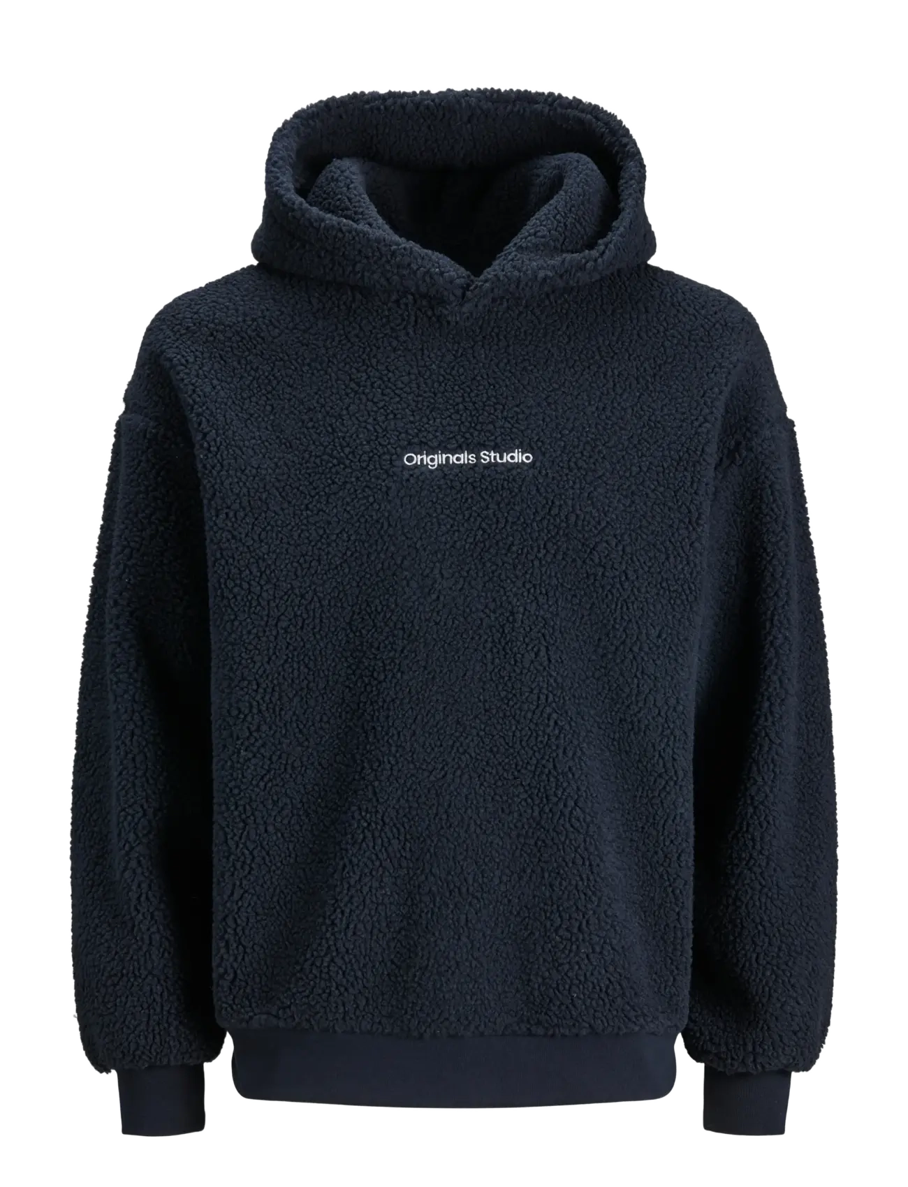 Jack & Jones JORVESTERBRO TEDDY SWEAT HOOD SN - Jack & Jones - SKY CAPTAIN / navy