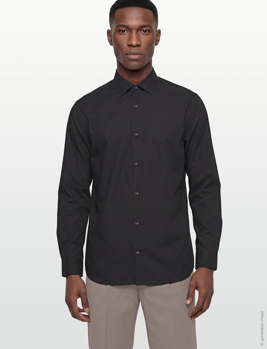 Jack & Jones - JPRBLAPARKER SHIRT L/S REG SN - formele overhemden - black - 3