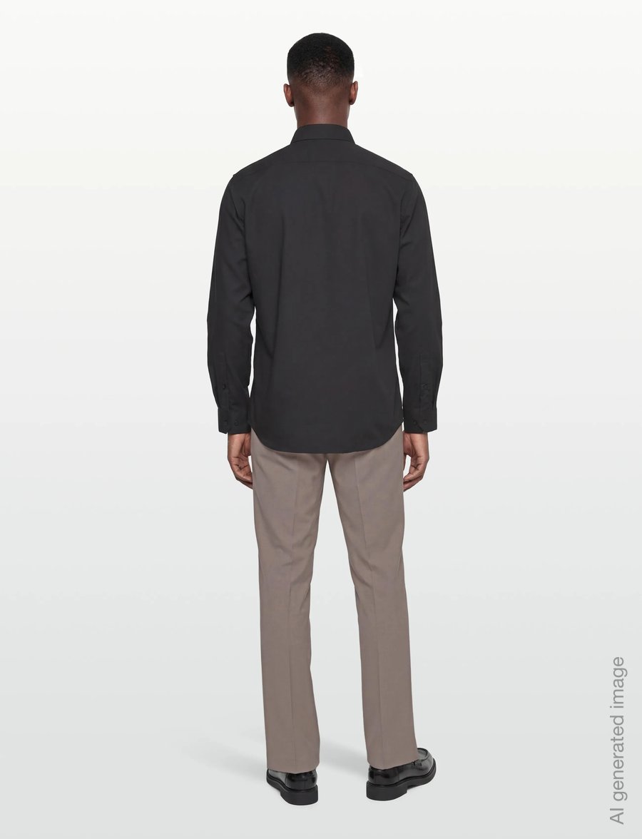 Jack & Jones - JPRBLAPARKER SHIRT L/S REG SN - ametlikud särgid - black - 4
