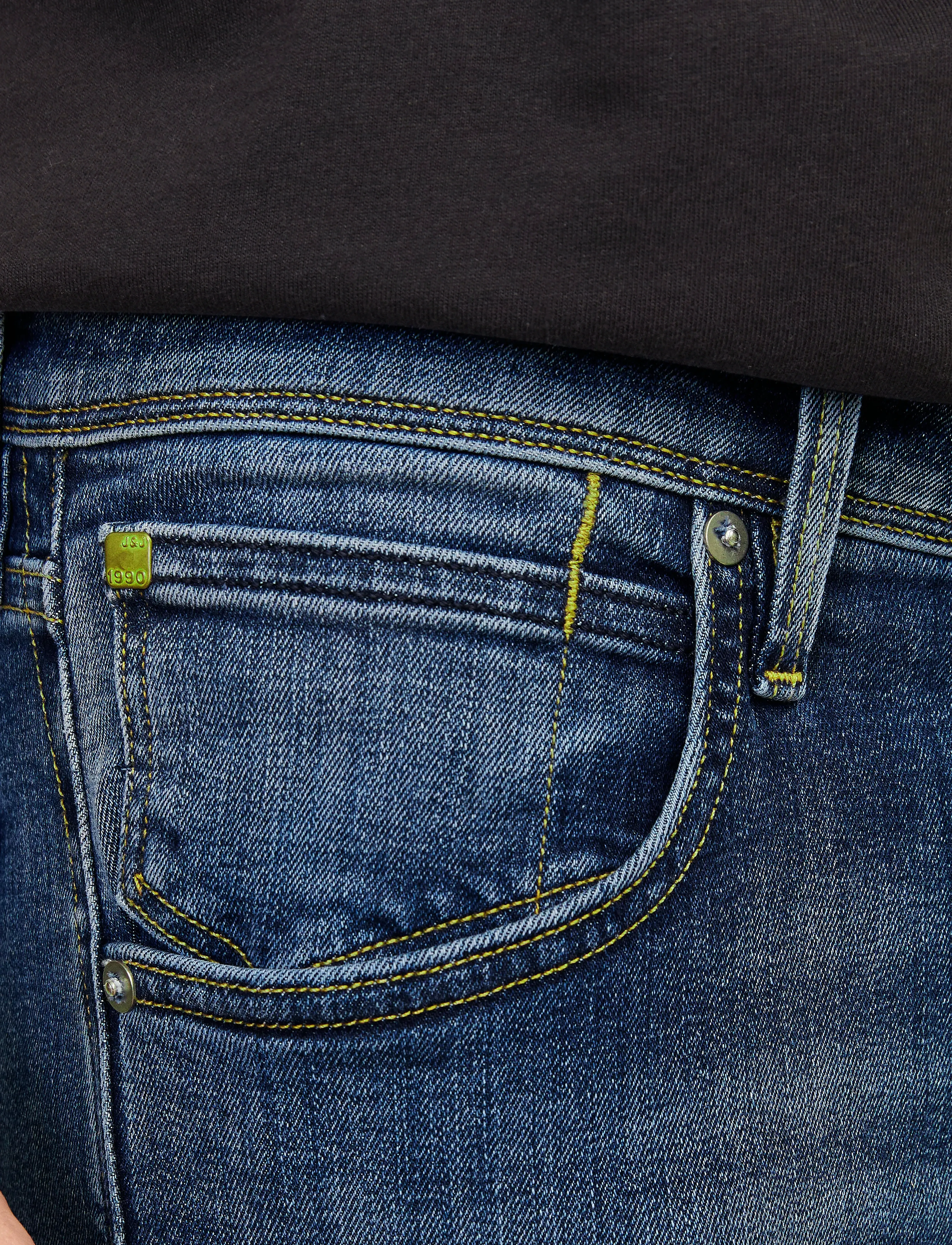 Jack & Jones - JJIGLENN JJFOX 50SPS CB 036 NOOS - džinsa bikses ar tievām starām - blue denim - 5