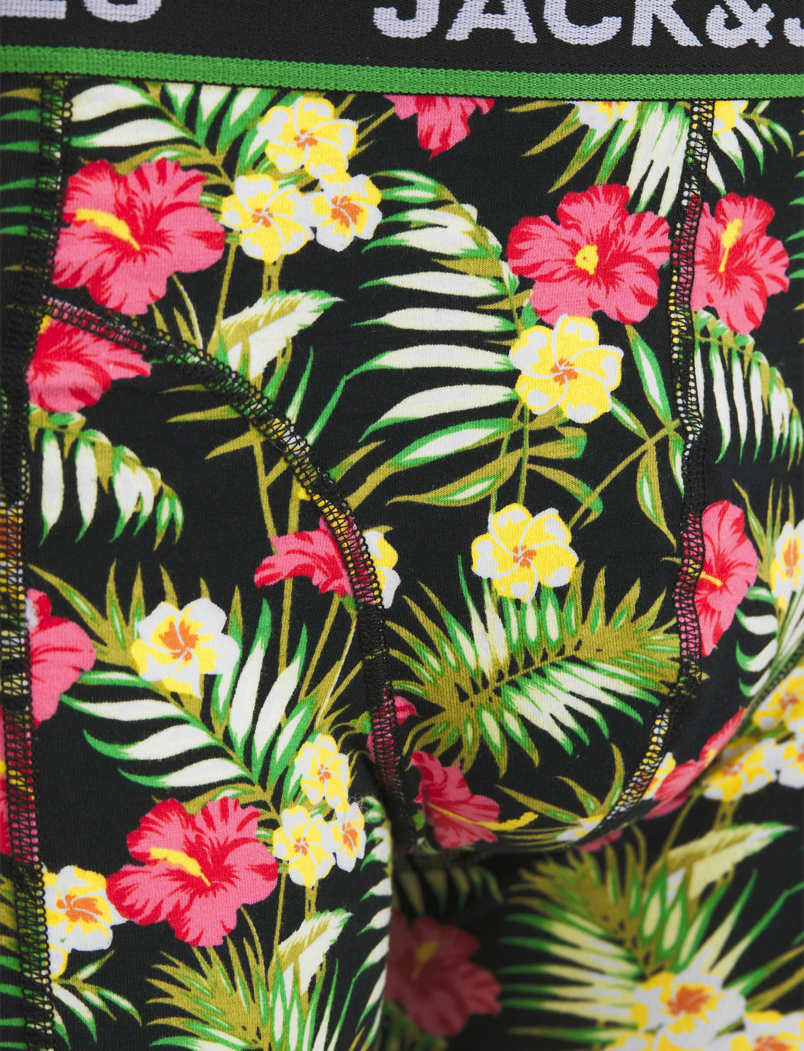 Jack & Jones - JACPINK FLOWERS TRUNKS 3 PACK SN - black - 5