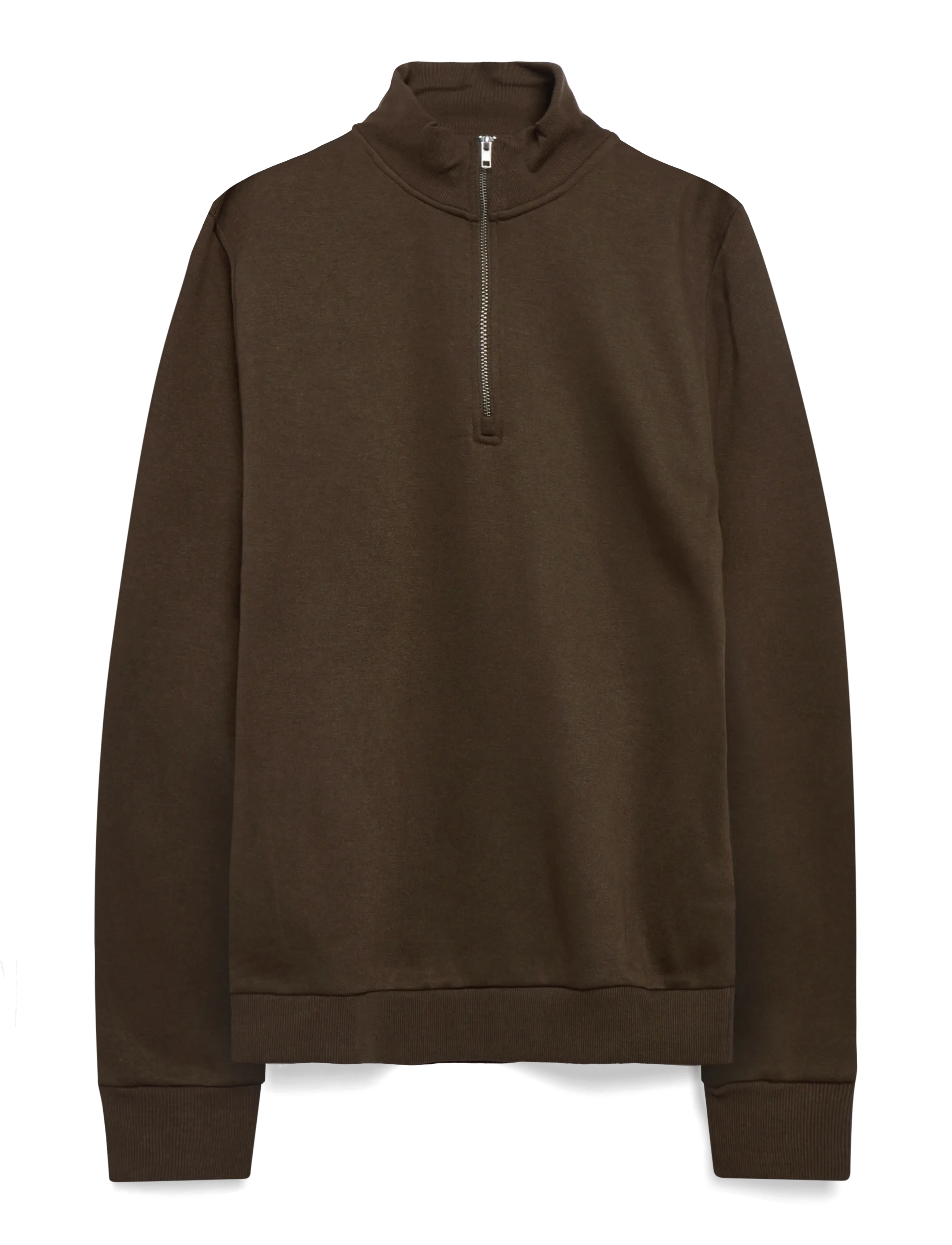 Jack & Jones JJEBRADLEY SWEAT HALF ZIP NOOS - Sweatshirts & hoodies - DELICIOSO / brown