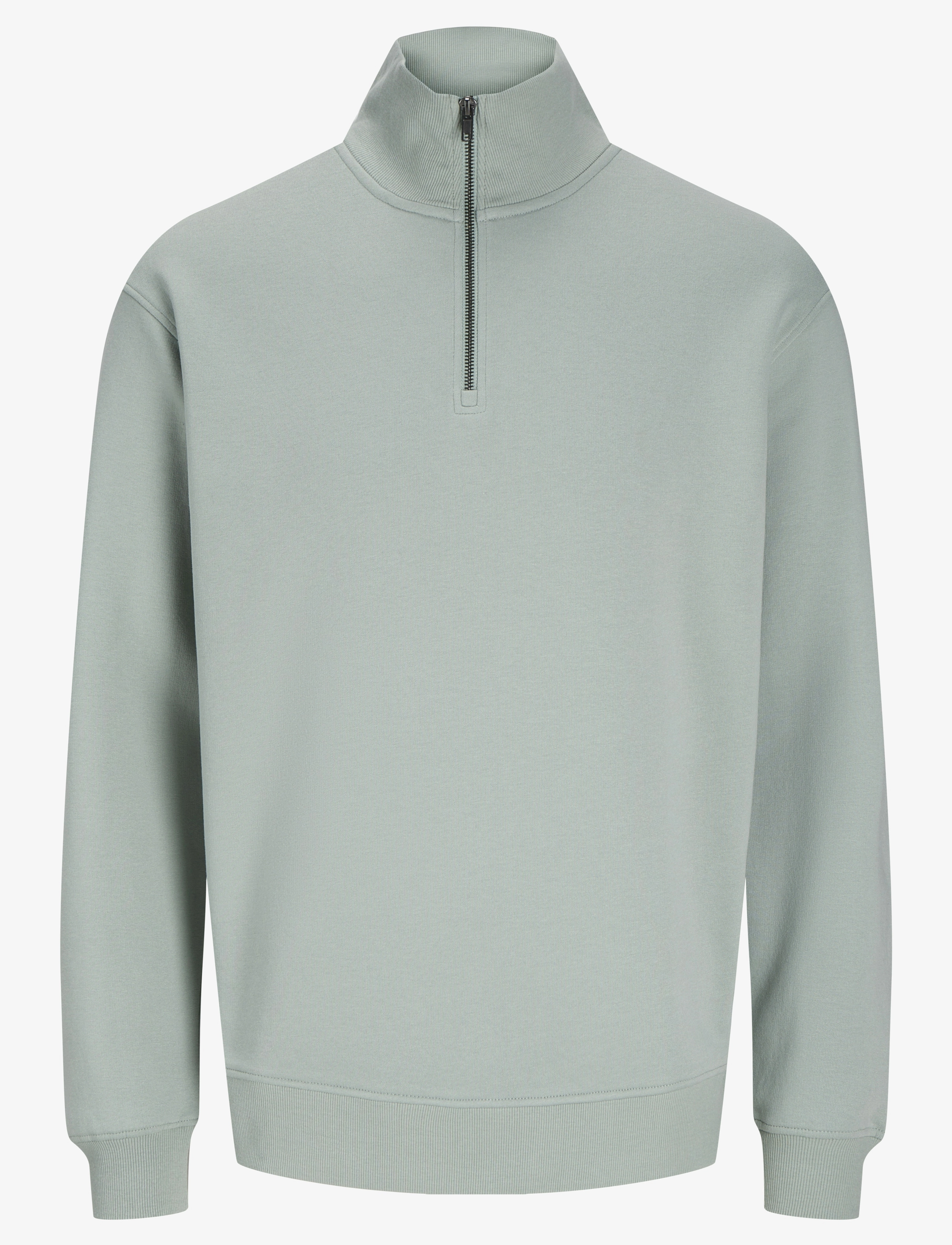 Jack & Jones JJEBRADLEY SWEAT HALF ZIP NOOS - Sweatshirts & Kapuzenpullover - ICEBERG GREEN / green