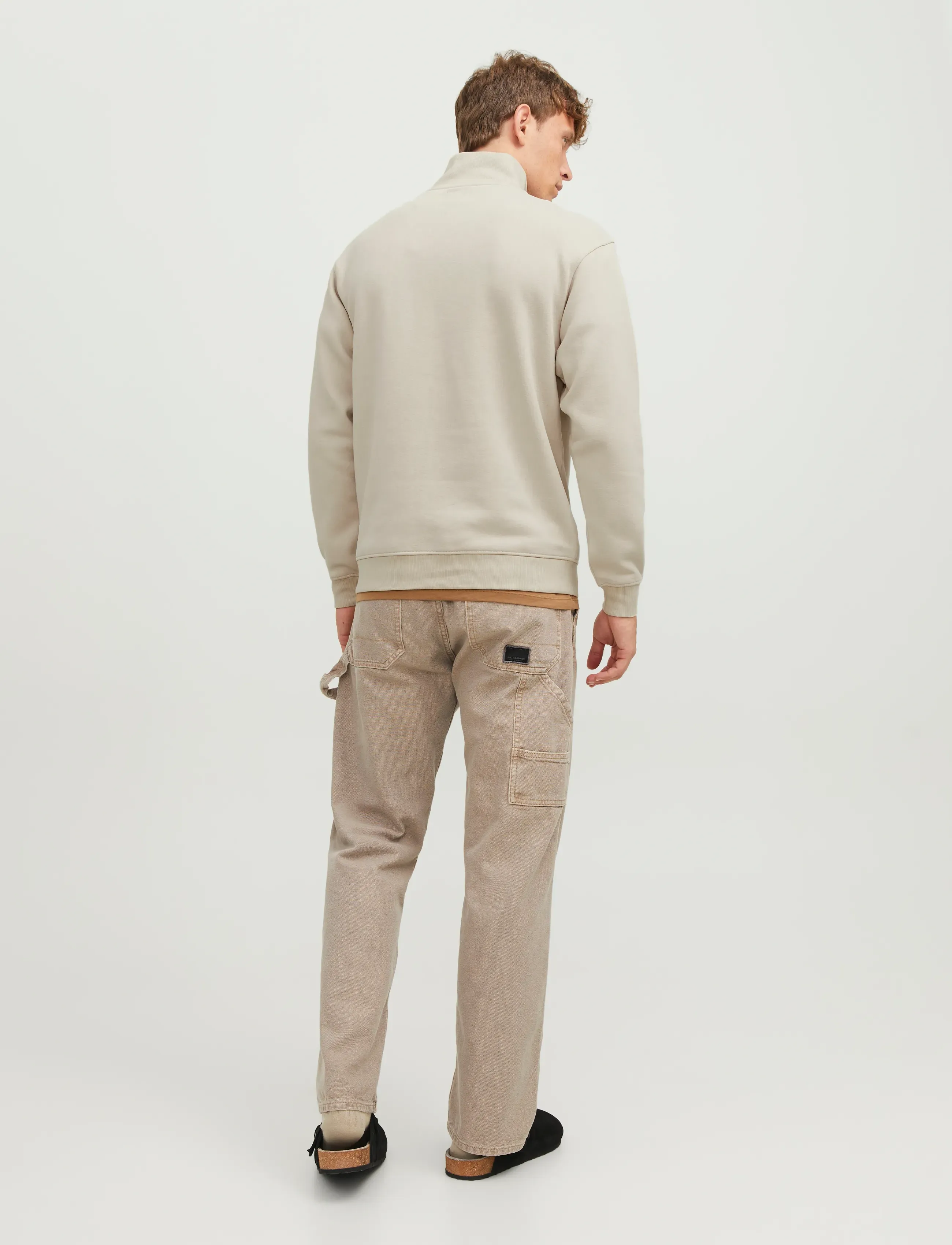 Jack & Jones - JJEBRADLEY SWEAT HALF ZIP NOOS - urlaubsfavoriten - moonbeam - 2
