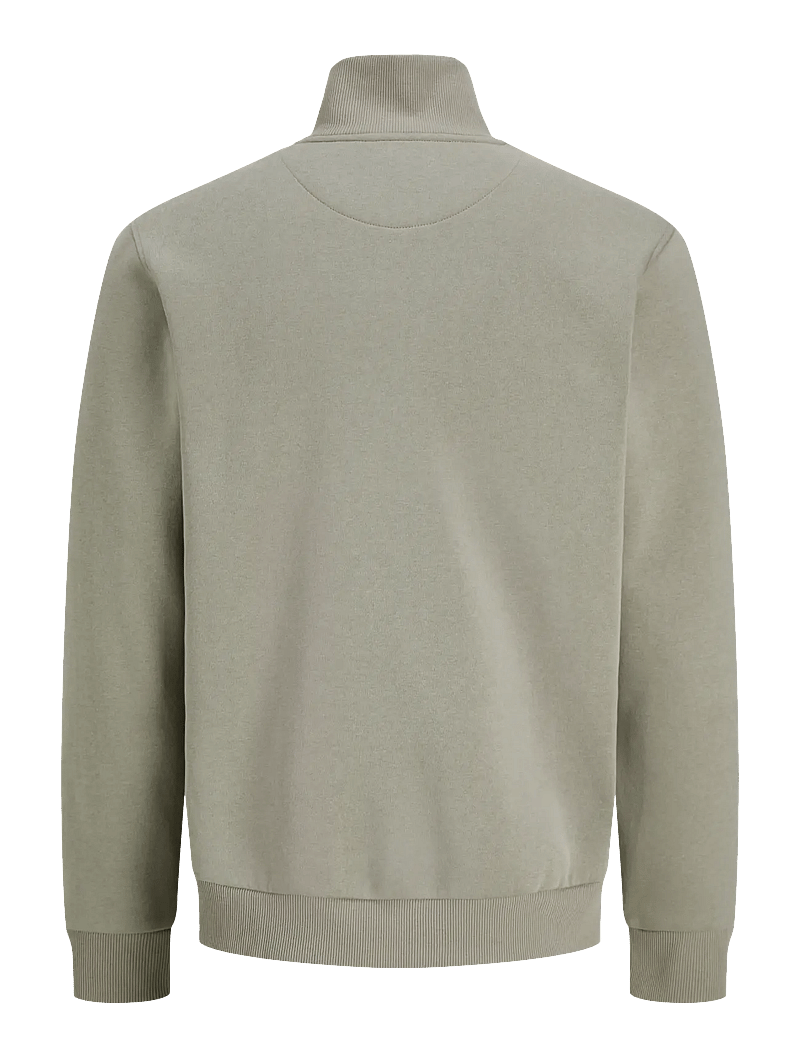 Jack & Jones - JJEBRADLEY SWEAT HALF ZIP NOOS - feriefavoritter - vetiver - 2