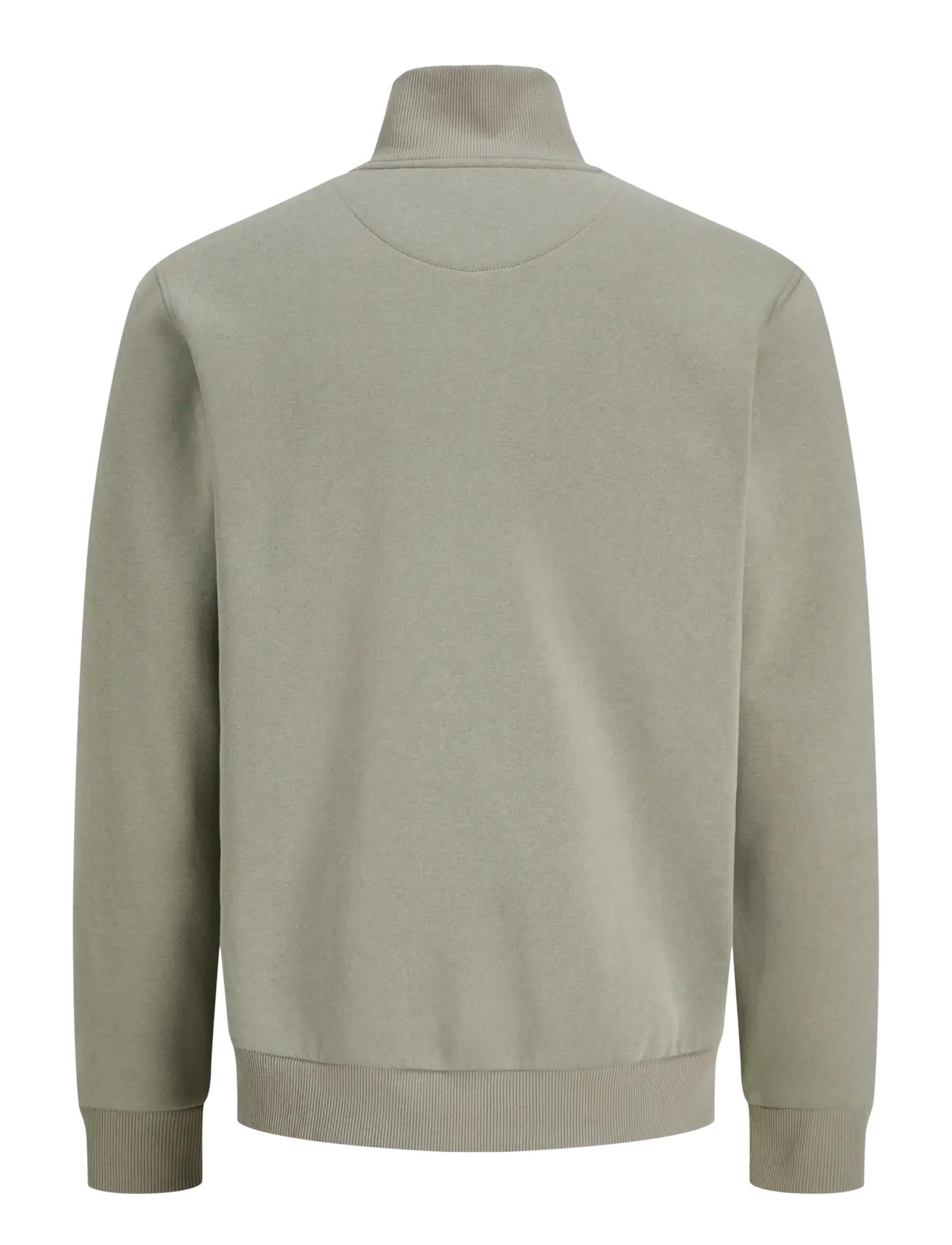 Jack & Jones - JJEBRADLEY SWEAT HALF ZIP NOOS - puhkuse põhitooted - vetiver - 2