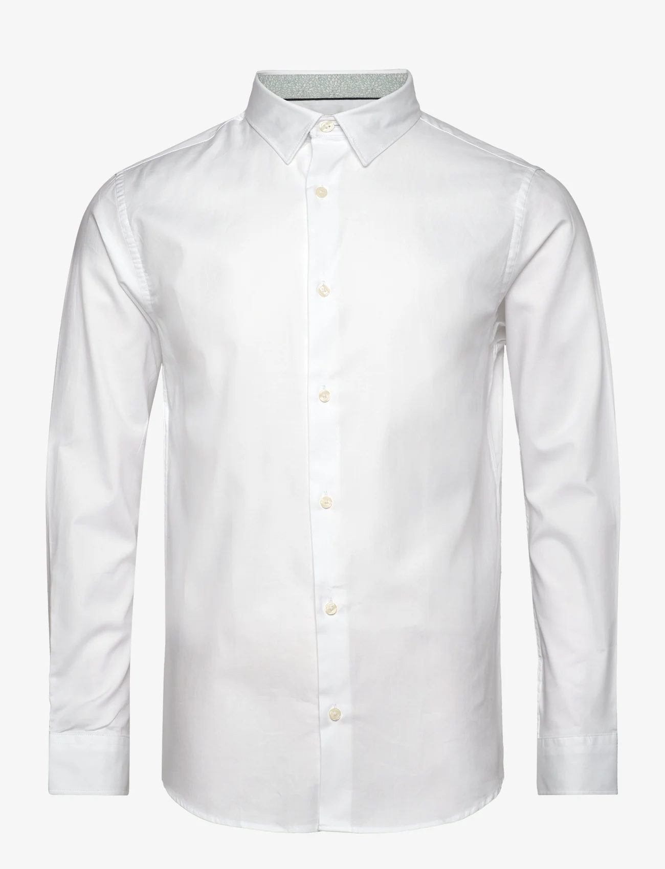 Jack & Jones - JPRBLANORDIC DETAIL SHIRT L/S - basic skjortor - white - 0