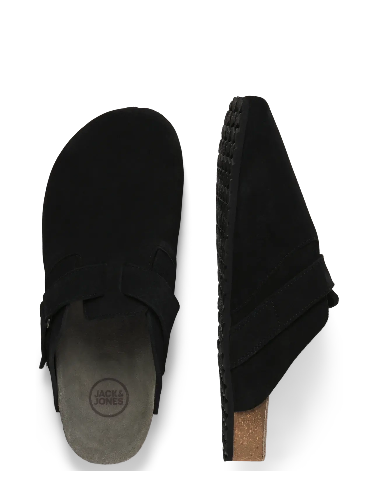 Jack & Jones - JFWLOUIS SUEDE MULE - pantoletten & clogs - anthracite - 2