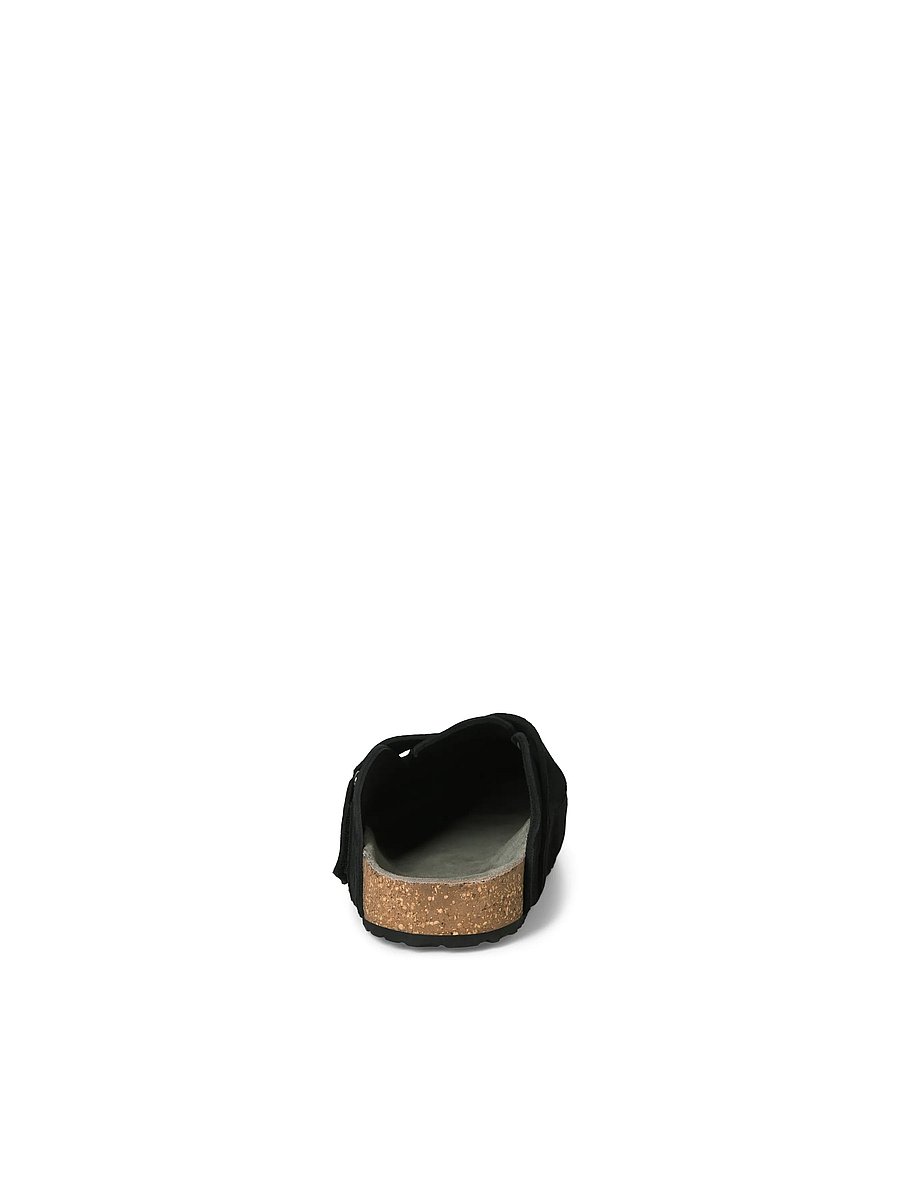 Jack & Jones - JFWLOUIS SUEDE MULE - mules & clogs - anthracite - 4