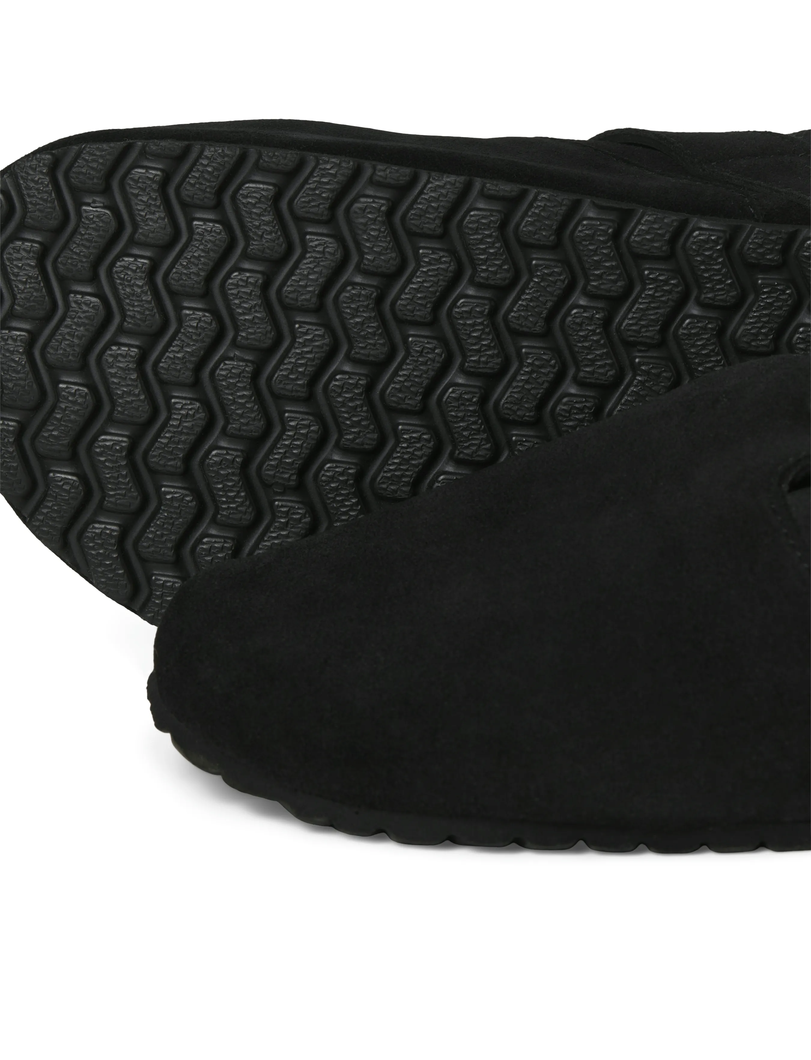 Jack & Jones - JFWLOUIS SUEDE MULE - pantoletten & clogs - anthracite - 5