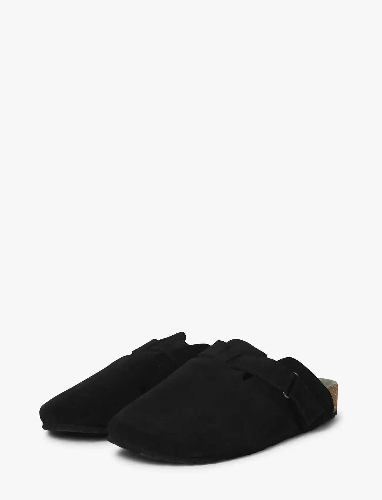 Jack & Jones - JFWLOUIS SUEDE MULE - pantoletten & clogs - anthracite - 3
