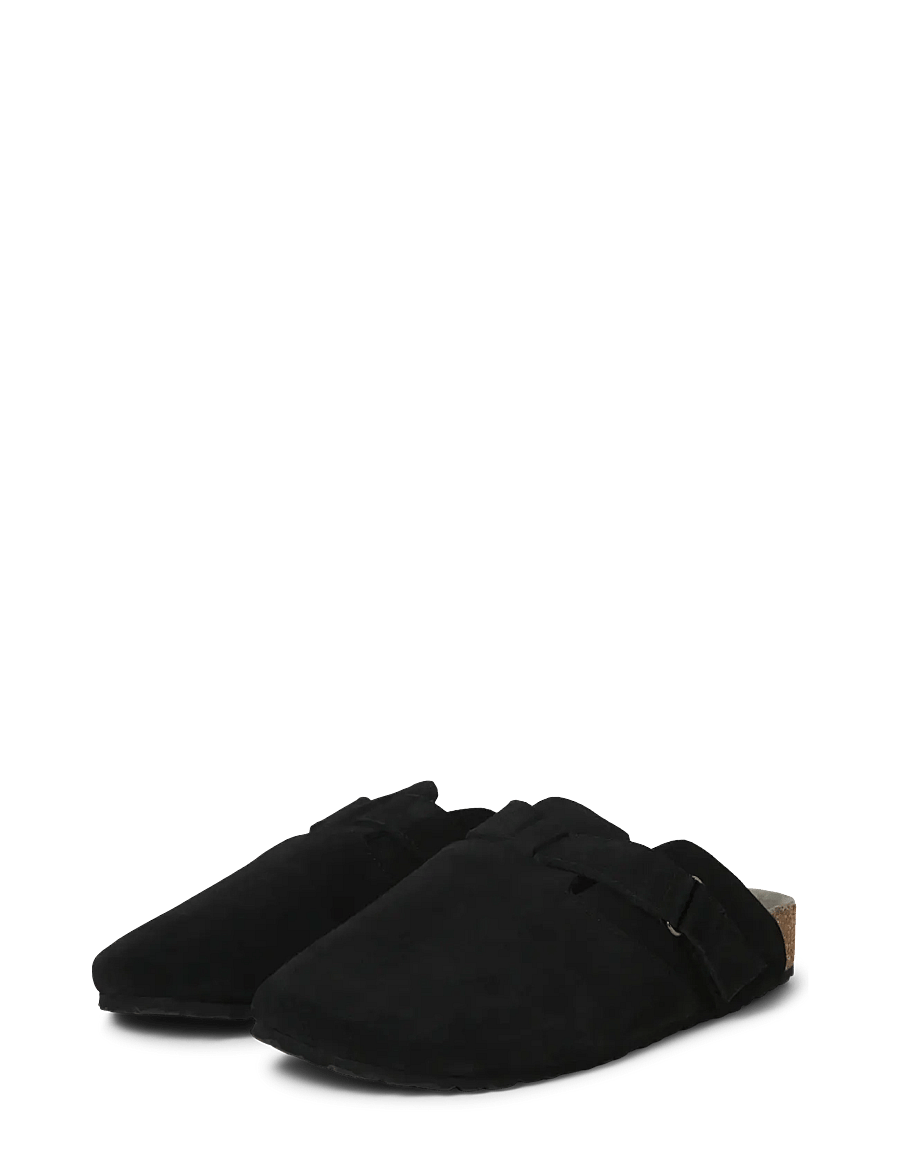 Jack & Jones - JFWLOUIS SUEDE MULE - mules & clogs - anthracite - 3