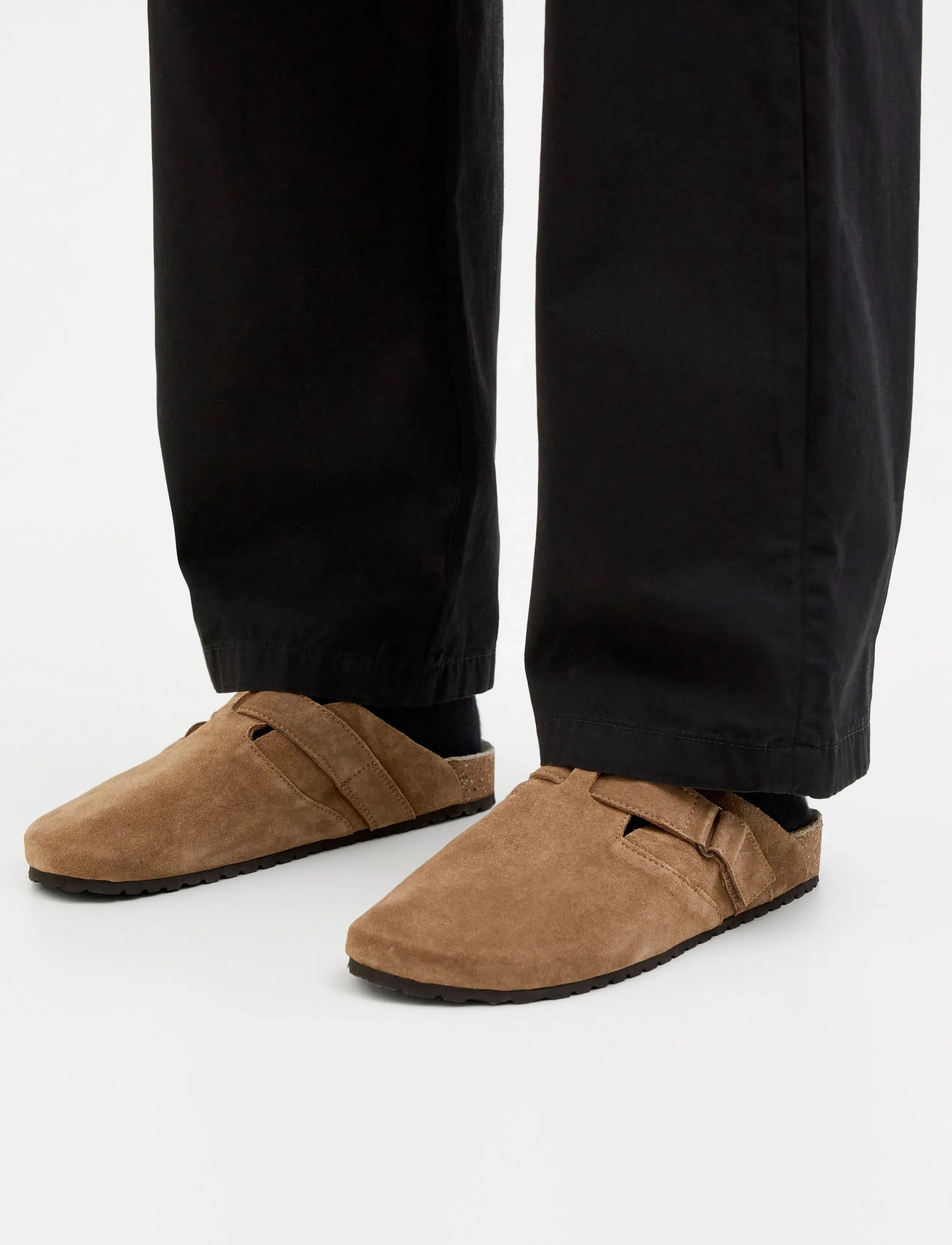 Jack & Jones Jfwlouis Suede Mule, 40, Brown, Sko > Mules Og Træsko, Herre