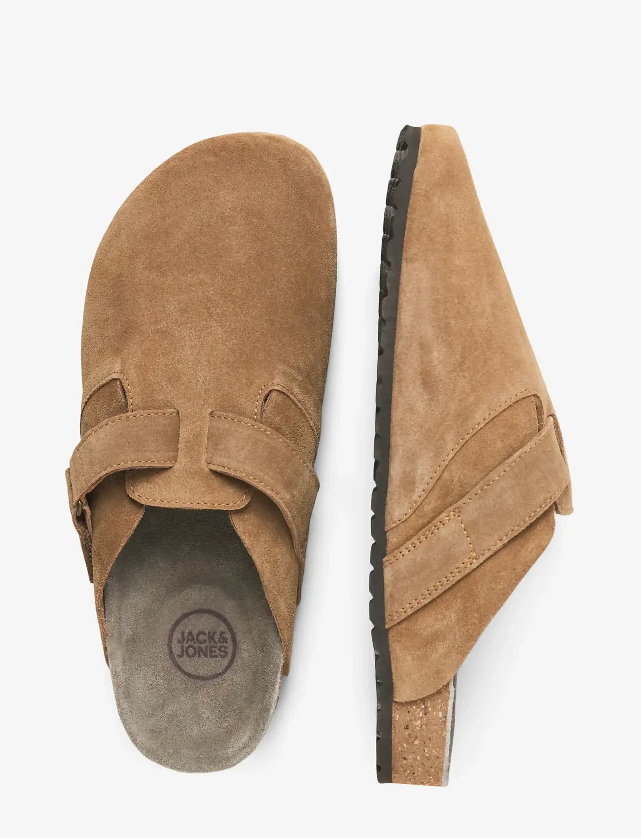 Jack & Jones - JFWLOUIS SUEDE MULE - herren - cognac - 4