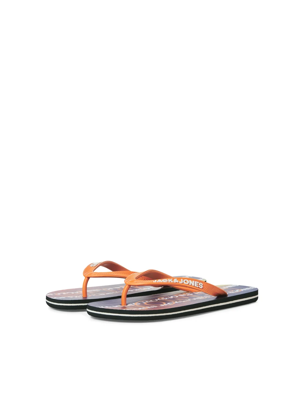 Jack & Jones - JFWLOGO 2.0 FLIP FLOP - kollektionen - bright marigold - 3
