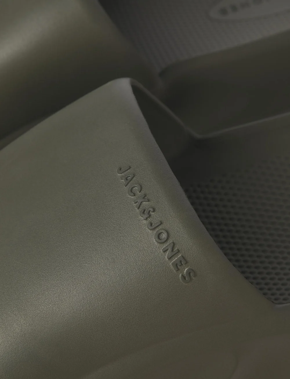 Jack & Jones - JFWSTATUS MOULDED SLIDER NOOS - badesandaler - olive night - 5