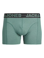 Jack & Jones - JACSETH SOLID TRUNKS 5 PACK BOX - najniższe ceny - victoria blue - 5